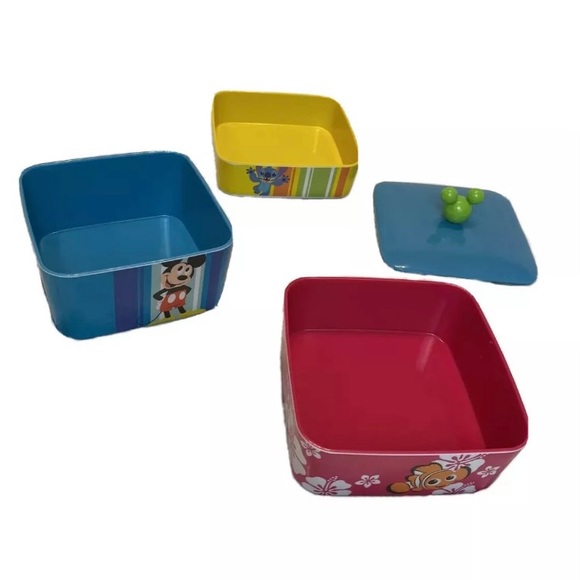 Disney Summertime Fun Stacking 3 Dish Set - Picture 3 of 3